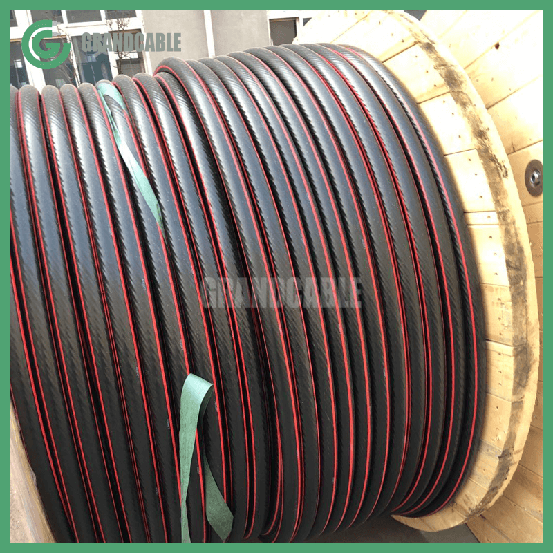500MCM copper 35kv tr-xlpe, concentric neutral (neutral handle 33% of conductor capacity)